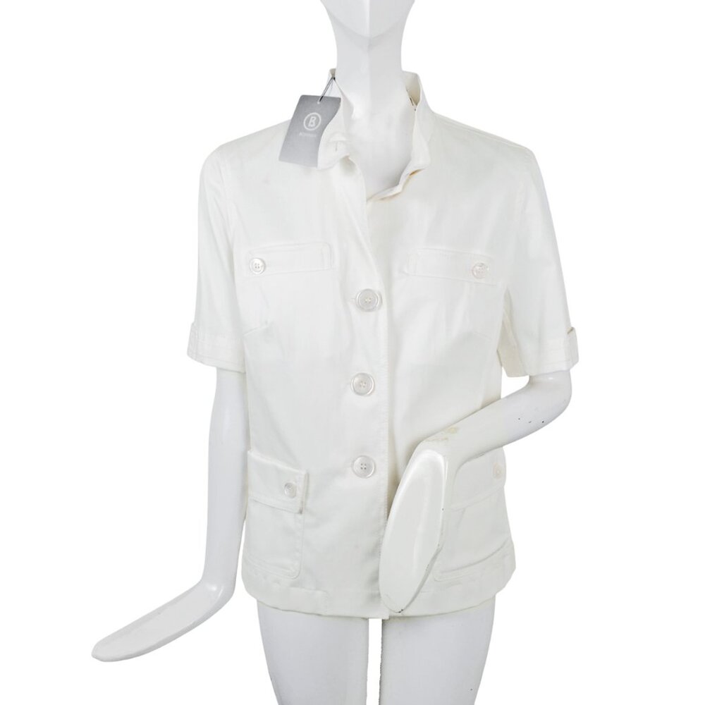 NEW Bogner Lightweight Short Sleeve Jacket! 6 8 10 12 14 Creme Safari Style